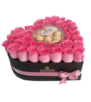 Caja Love Rose Negra