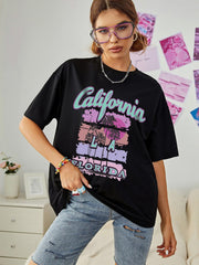 Polka dot short sleeve shirt