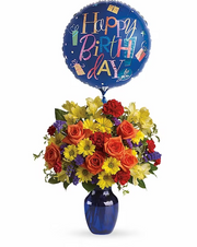 Jarrón Multifloral cumpleaños